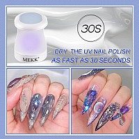 Mekk Mini Uv Light For Gel Nails Uv Light For Nails Innovative One Finger Uv Led Nail Lamp 16W Uv Nail Lamp Portable Led Nail La