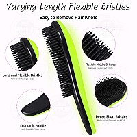 79Style 3Pcs Detangler Brush Tangle Free Hair Brushes For Kids Knot Free No Pain Detangling Kids Hair Brush Combs For Women Curl