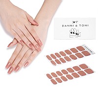 Danni Toni Semi Cured Gel Nail Strips Everglow Gel Nail Stickerswraps 28 Stickers