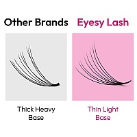 Eyesy Lash 500 Promade Fans | 10D 0.03 Size 15 mm Curl CC | Premade Lash Fans Mega Volume Lash Extensions Premade Fans Eyelash Extensions Fans Lash Fans Premade Eyelash Extensions Fans