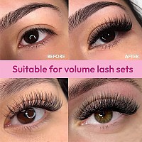 Eyesy Lash 500 Promade Fans | 10D 0.03 Size 15 mm Curl CC | Premade Lash Fans Mega Volume Lash Extensions Premade Fans Eyelash Extensions Fans Lash Fans Premade Eyelash Extensions Fans