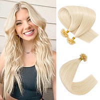 Rich Choices U Tip Pre Bonded Human Hair Extensions 100 Real Human Hair 100 Strands Per Package Nail Tip Italian Keratin Fushio