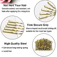 Mini Bobby Pins Blonde With Cute Case 200 Ct 138 Inch Small Hair Bobby Pins For Buns Premium Gold Hair Pins For Kids Girls A