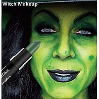 Go Ho Witch Makeup Green Face Paintgreen Eye Blackcamohunting Face Paint Stickgreen Body Paint Professional Sfx Makeupsafe