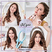 Heatless Curling Rod Silk Headband No Heat Curls Rollers Curlers With Ribbons Sleeping Soft Wave Hair Curler Diy Hair Styling