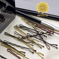 Kanprincess 200Pcs 2Inches Hair Pins Kit Hair Clips Secure Hold Bobby Pins Hair Clips For Women Girls And Hairdressing Salon Wit