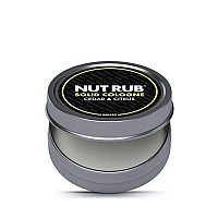 Ballsy Body Groin Rub Cologne For Everywhere With Beeswax Coconut And Sunflower Seed Oil Citrus And Cedar 85 Oz