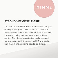 Gimme Beauty - Extra Fine Hair Ties - Neutral - Seamless, No Break Microfiber Elastic Hair Ties - Firm Yet Gentle Hair Accessories with All Day Hold + No Snagging, Dents, or Breakage (12 Count)