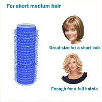 Admiring 12Pcs Plastic Roller Hair Curler For Medium Short Hair Heatless Roller Hair Curler For Bangs Create Natural Curly Hai