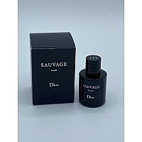 Dior Sauvage Elixir 0.25 Fl Oz / 7.5 mL Deluxe Travel Size Mini Bottle