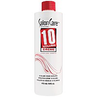 Salon Care 10 Volume Creme Developer Gentle Lift Easy To Handle Cream Consistency 16 Ounce