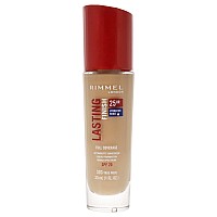 Rimmel London Lasting Finish 25HR - 303 True Nude - Foundation, 25-Hour Wear, Full coverage, Waterproof, 1oz