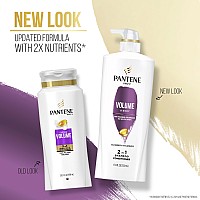 Pantene Pro-V Volume & Body 2 in 1 Shampoo & Conditioner,17.9 fl oz Pump Bottle