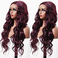 Andria Platinum Blonde Wig Lace Front Wigs Long Wigs Loose Wave Glueless Lace Wig Colored Synthetic Heat Resistant Fiber Wig Wit