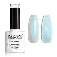 Rarjsm Pearl Gel Nail Polish Glitter Gel Polish Shimmer Mermaid Nail Gel Soak Off Uv Gel For Salon Home Diy Manicure Use