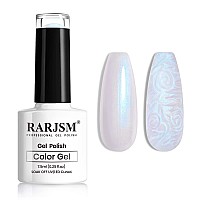 Rarjsm Pearl Gel Nail Polish Glitter Drawing Gel Polish Shimmer Mermaid Nail Gel Soak Off Uv Gel For Salon Home Diy Manicure Us