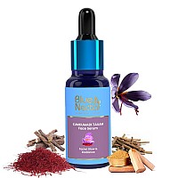 Blue Nectar Pure Kesar & Manjistha, Saffron & Indian Madder Face Oil - Original Indian Kumkumadi Oil for Face Ancient Glow Serum for Brighter Skin & Instant Hydrating Serum (26 Herbs, 1 Fl Oz)