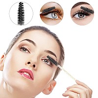 300 Pcs Eyelash Extension Supplies Kitdisposable Lash Spoolies Brushes Micro Swab Brushes Mascara Wand Lip Brushes For Eyelash