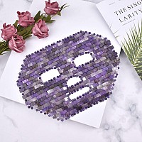 Ideayard Jade Facial Mask100 All Natural Jade Sleep Maskdiminish Puffinesssoothe Eye Fatigue Purple