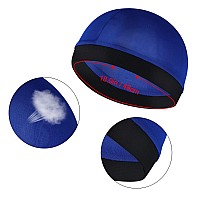 Molain 6Pcs Wave Cap For Men Silky Durags Elastic Band Caps 360 540 720 Waves Soft Breathable Satin Durag Unisex Adults Kids Sku