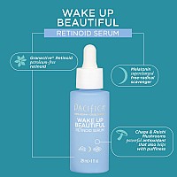 Pacifica Beauty Wake Up Beautiful Overnight Retinoid Serum Skincare Reduce Fine Lines Wrinkles Dark Spots And Uneven Skin T