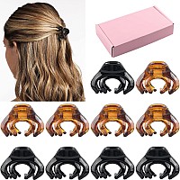 Mini Hair Clips For Women Girls Kids Tiny Octopus Claw Clips For Thinmedium Thick Hair 15 Inch Matte Nonslip Spider Clips