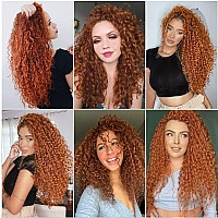 Gogo Curl Crochet Hair 18Inch Water Wave Crochet Hair Synthetic Bohemian Crochet Braid Ginger Deep Wave Braiding Hair Extensions