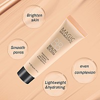 Boobeen Hydrating Bb Cream Fullcoverage Foundationconcealer Color Correcting Cream Tinted Moisturizer Bb Cream For All Skin