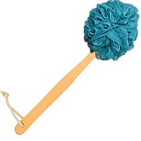 Rasdder Loofah On A Stick Loofah Back Scrubber For Shower Bath Sponge With Handle Pe Soft Mesh Luffas Exfoliating Luffa For