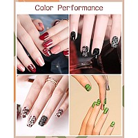 12 Colors Nail Stamping Polish Gels5Pcs Stamp Print Templates1 Peel Off Nail Tape Stamp Latex1 Stamper With Scraper Stamping