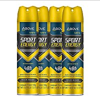 ABOVE Sport Energy Antiperspirant Deodorant for Men - 4 pc