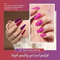 Jodsone Gel Nail Polish Kit With U V Light 32 Colors Gel Polish Set Soak Off Gel Nail Kit Nail Art Salon Or Home Diy Manicure To