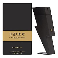 Carolina Herrera Bad Boy For Men Le Parfum Spray 34 Ounce New 2021