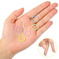 Hicarer 1000 Mini Rubber Bands Soft Elastic Bands For Hair Braids15 Cmfresh Color