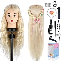 Beauty Star Mannequin Head With 80 Real Human Hair Doll Head For Hair Styling Cosmetology Training Manikin Practice Head With