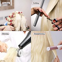 Beauty Star Mannequin Head With 80 Real Human Hair Doll Head For Hair Styling Cosmetology Training Manikin Practice Head With