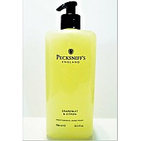 Pecksniffs Grapefuit Citron Moisturizing Hand Wash Jumbo Size 253 Fluid Ounces 2 Bottles Yellow Citron