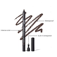 Joah Make Her Gelous Gel Eyeliner With Selfsharpening Pencil Waterproof Longlasting Color Definition Espresso