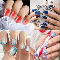 Maitys 336 Pieces 24 Sheets Full Wrap Nail Polish Strips Stickers Selfadhesive Gel Nail Strips Art Decals With Nail File For Wo