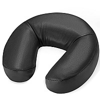 Noverlife Massage Face Cradle Cushion, Professional Massage Table Universal Face Head Neck Rest Pad, Soft Memory Foam Crescent Massage Chair Pillow for Massage Spa Therapy Beauty Treatment Sleep