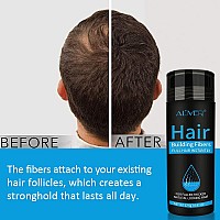 Elaimei Hair Fibers For Thinning Hair Natural Formula Hair Fiber Hair Building Fibers Refill