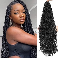 Boho Majesty Twist Crochet Hair 26 5 Packs Black Pre Twisted Micro Passion Twist Crochet Hair Curly Senegalese Dreadlocks Ex