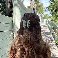 Canitor Butterfly Hair Clips Butterfly Claw Clips Hair Clips for Women Hair Clips for Thick Hair Matte Hair Clips Medium Hair Clips Big Butterfly Clips for Women Cute Hair Clips