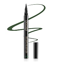 Docolor Waterproof Eyeliner Pen Super Slim Liquid Eyeliner Eye Liner Gel Green