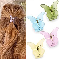 Canitor Small Butterfly Hair Clips Claw Clips 19 Mini Clips For Girls Style04