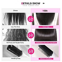 Yisea Body Wave 3 Bundles With Closure12 14 1610Bundles With Closure 100 Unprocessed Brazilian Body Wave Human Hair Bundles