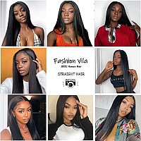 Brazilian Virgin Straight Human Hair 3 Bundles With Frontal 13X4 Ear To Ear Lace Frontal 100 Unprocessed Brazilian Remy Virgin