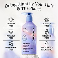 Eva Nyc Satin Dream Smoothing Shampoo Hair Care For Soft And Smooth Hair Antifrizz Shampoo For Satiny Smoothness Gmofree Ha