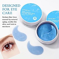 Liyalan Hyaluronic Under Eye Patches For Dark Circles And Puffiness Eye Mask Skin Care Products Eye Patches For Puffy Eyes Beaut