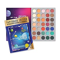 RUDE Return of the Jet Eyeshadows Palette - Paperback Edition(D0102H2BPHg)